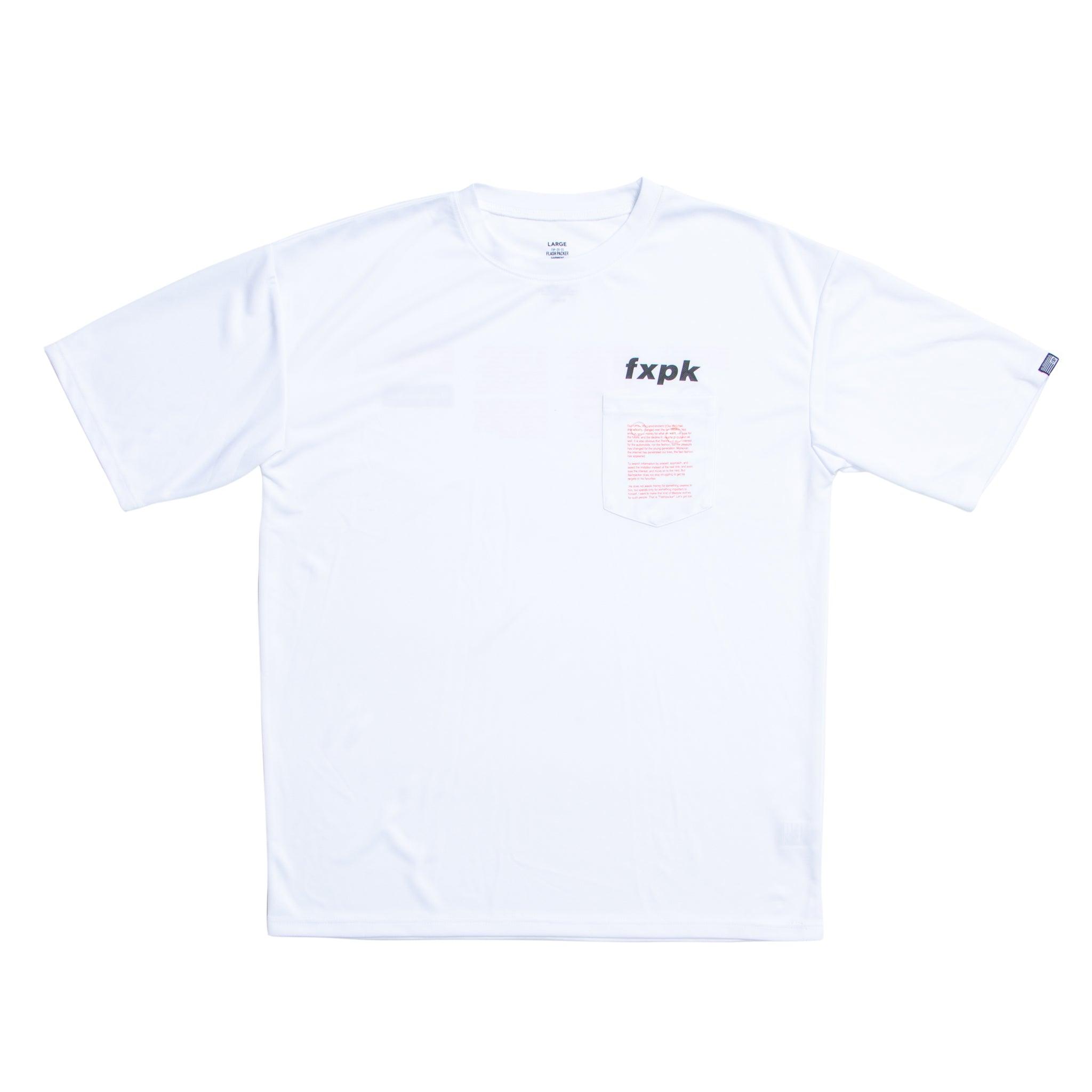 XNT-AP (ナノ撥水 ビッグシルエットTEE ) WHITE - FLASH PACKER