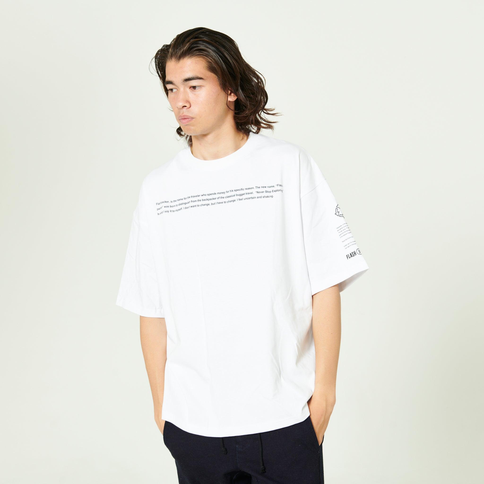 XT-CPR2（バック・フォトプリント TEE）WHITE - FLASH PACKER