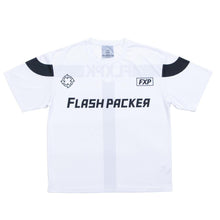 画像をギャラリービューアに読み込む, XMT-FTR（メッシュ・オーバーサイズTシャツ）WHITE - FLASH PACKER
