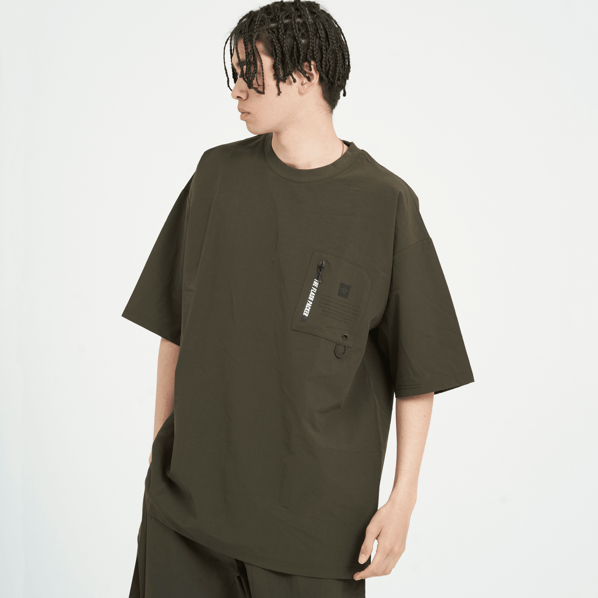 XNT-PKT2（ストレッチナイロン S/S）OLIVE - FLASH PACKER