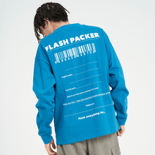 画像をギャラリービューアに読み込む, XLT-PRG（ヘビーオンスL/S TEE）BLUE - FLASH PACKER
