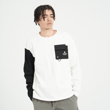 画像をギャラリービューアに読み込む, XLT-SW（ヘビーオンスL/S TEE）WHITE - FLASH PACKER
