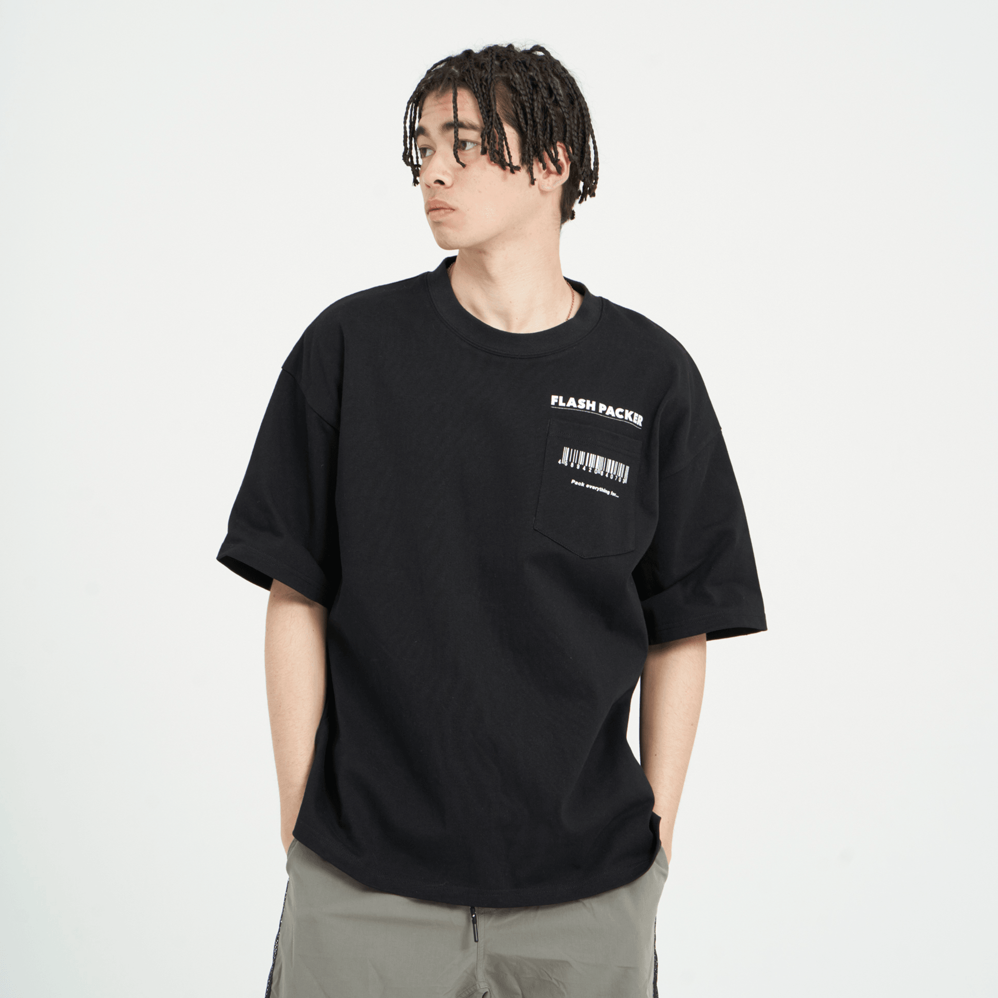 XT-PRG（ヘビーオンス TEE）BLACK - FLASH PACKER