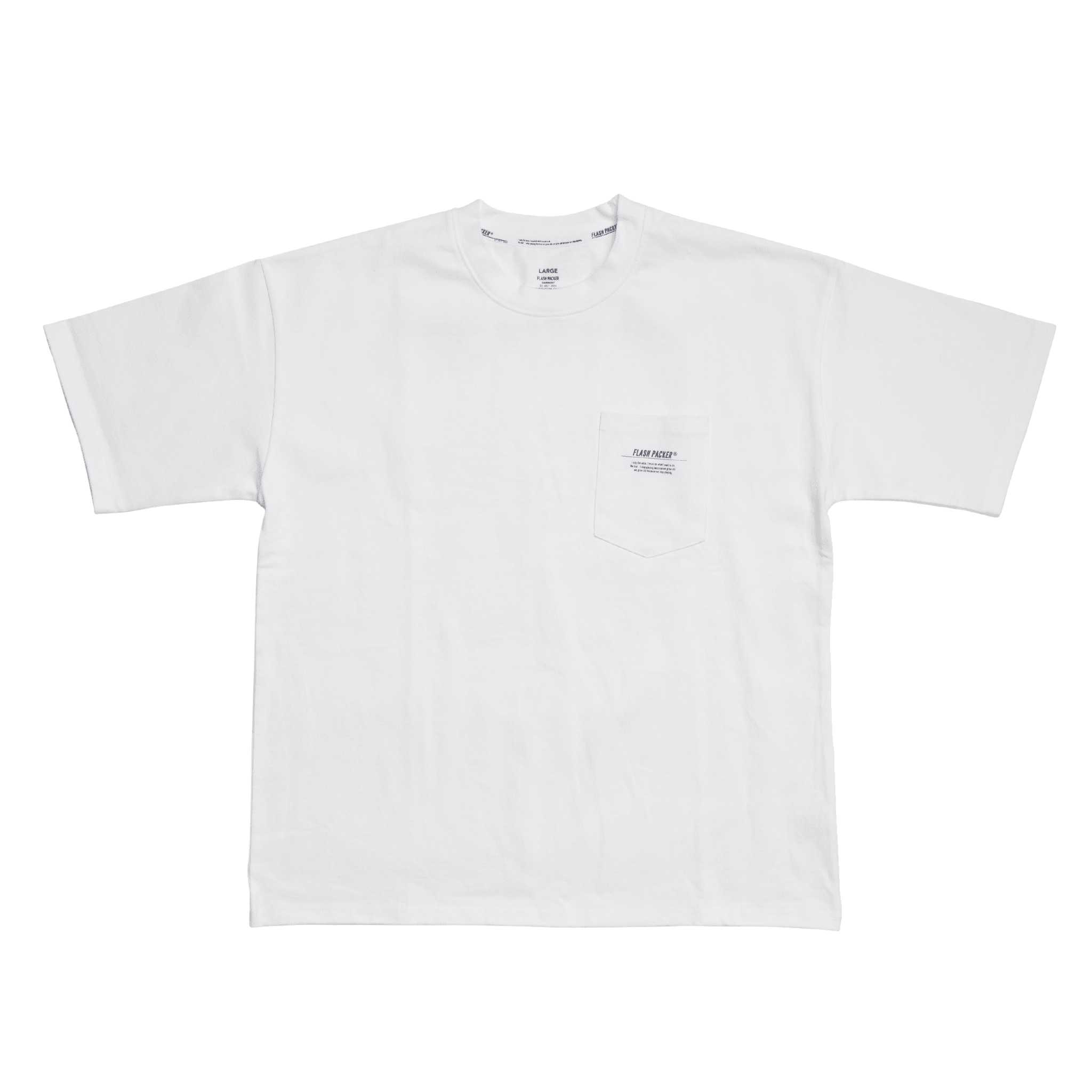 XT-TPN（ヘビーオンス TEE）WHITE - FLASH PACKER