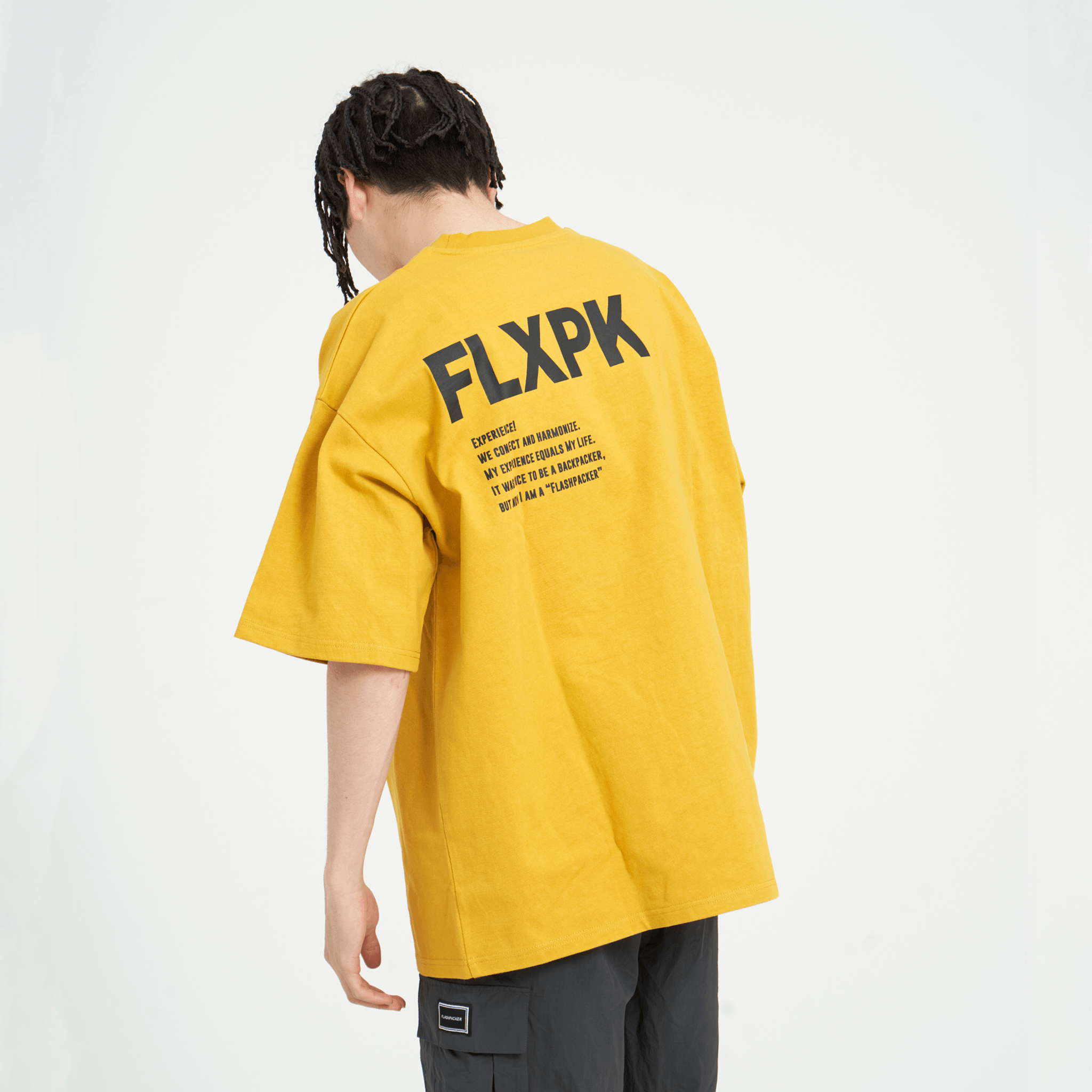 XT-CM2（ヘビーオンス TEE）MUSTARD - FLASH PACKER